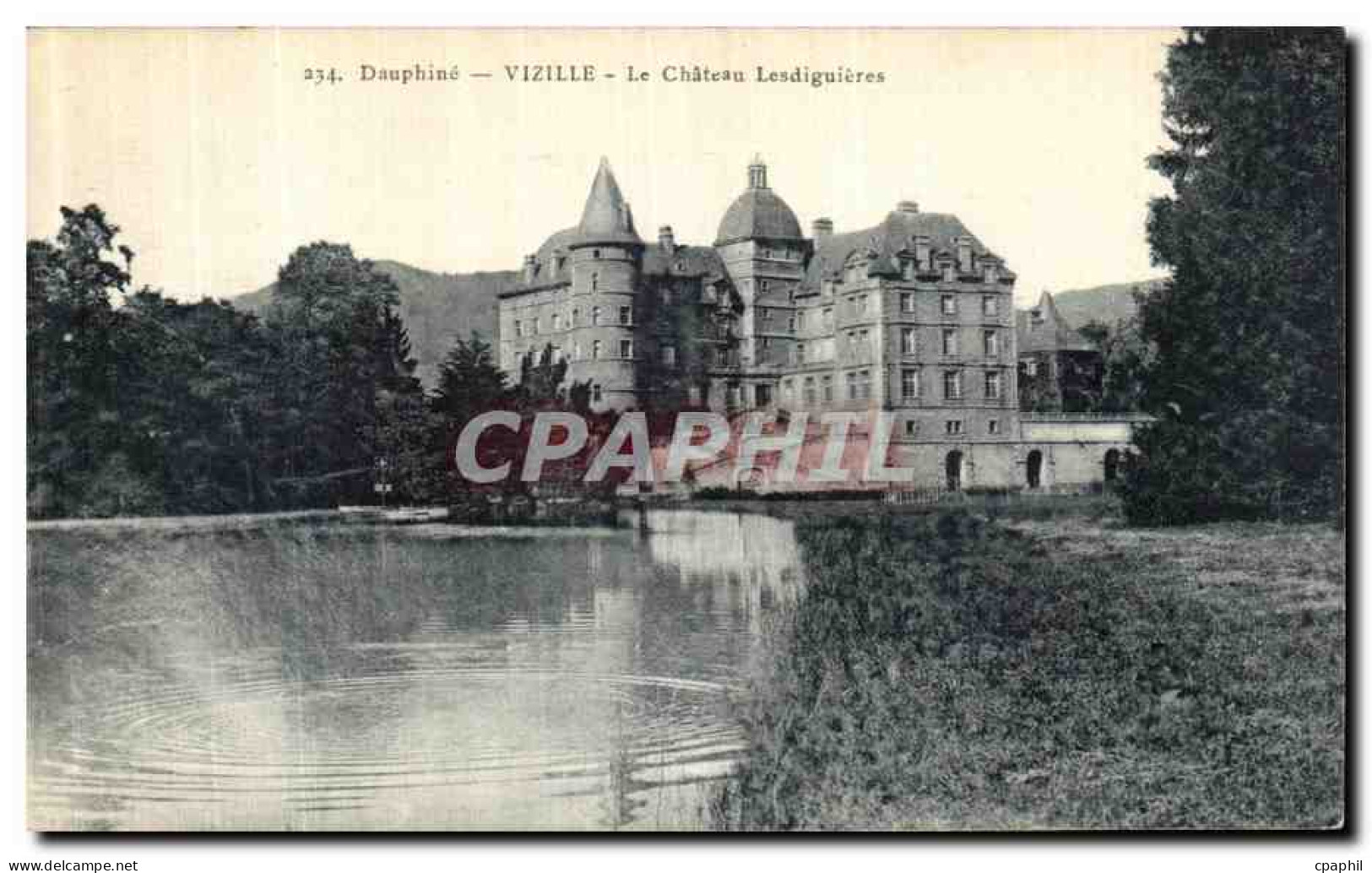 CPA Dauphine Vizille Le Chateau Lesdiguieres