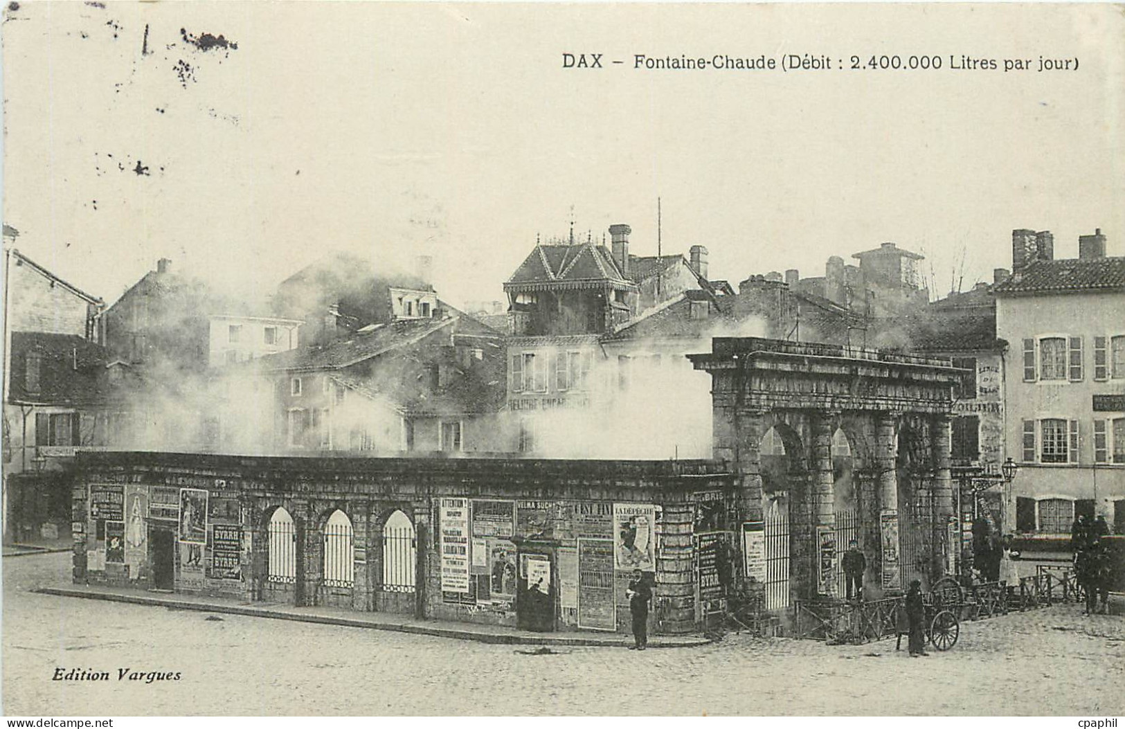 CPA Dax Fontaine Chaude