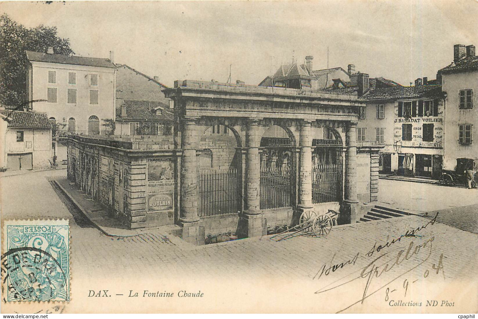 CPA Dax La Fontaine Chaude