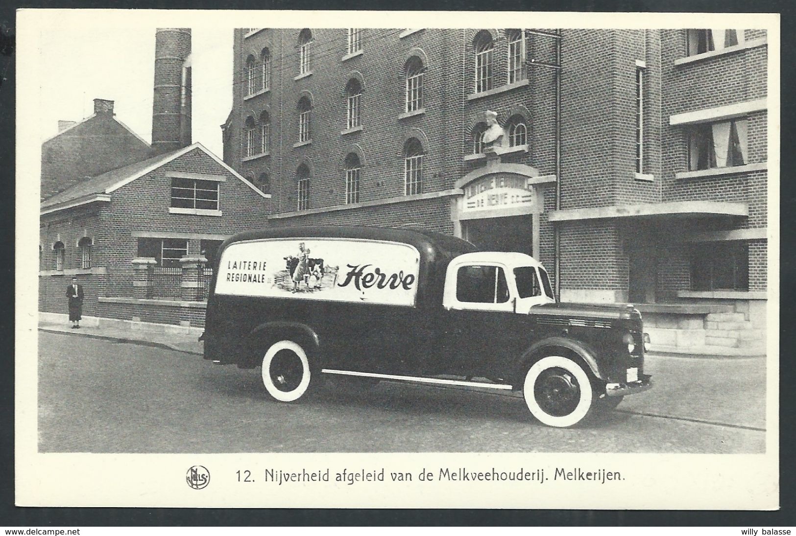 CPA  De Belgische landschappen het lad van Herve  Laiterie régionale HERVE