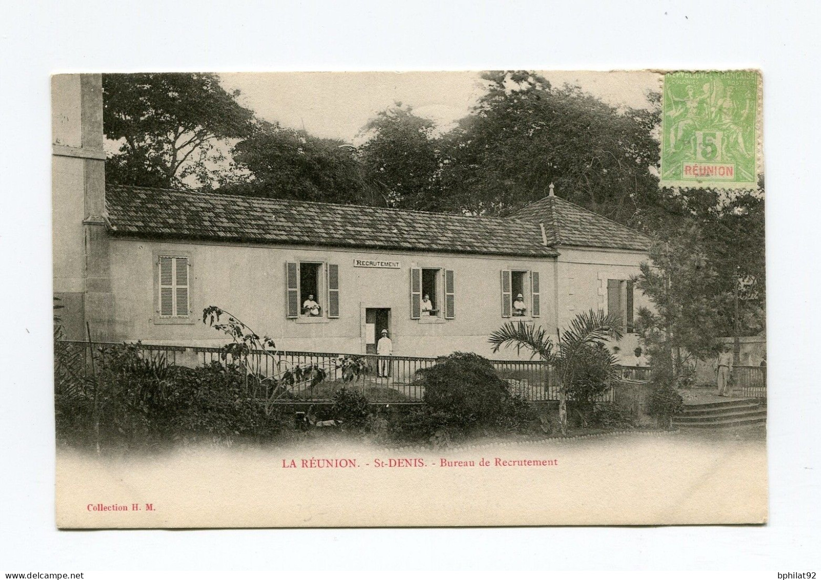 !!! CPA DE LA REUNION : ST DENIS, BUREAU DE RECRUTEMENT