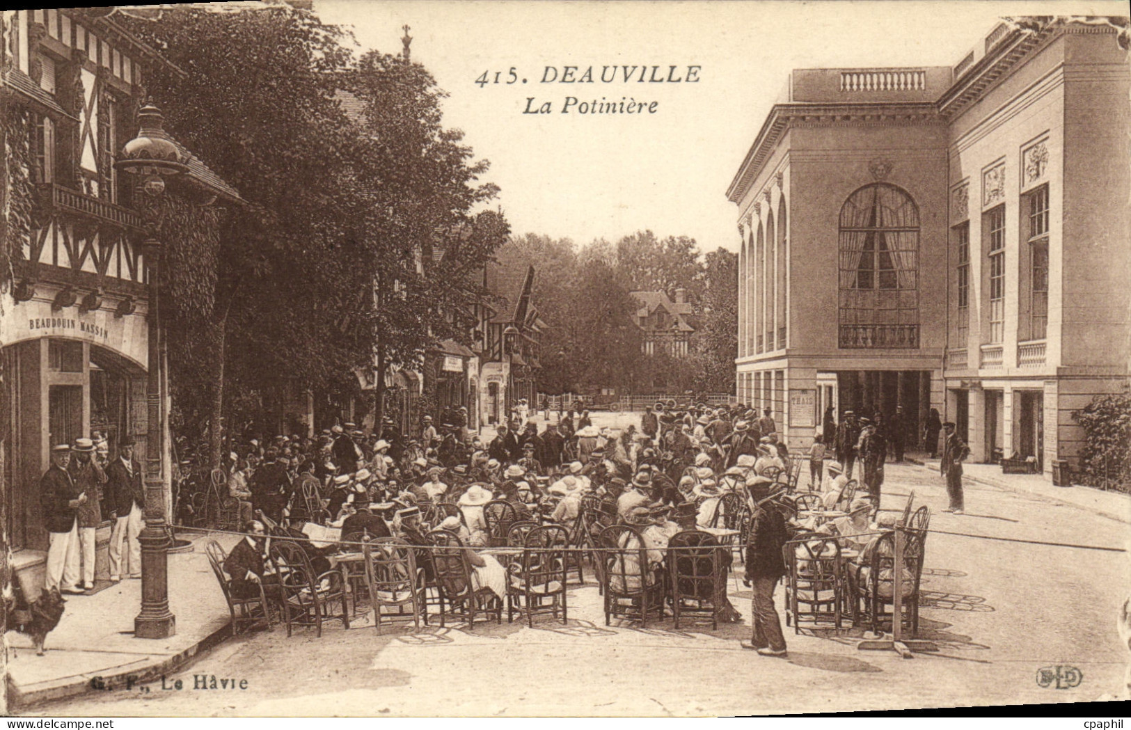 CPA Deauville La Potiniere