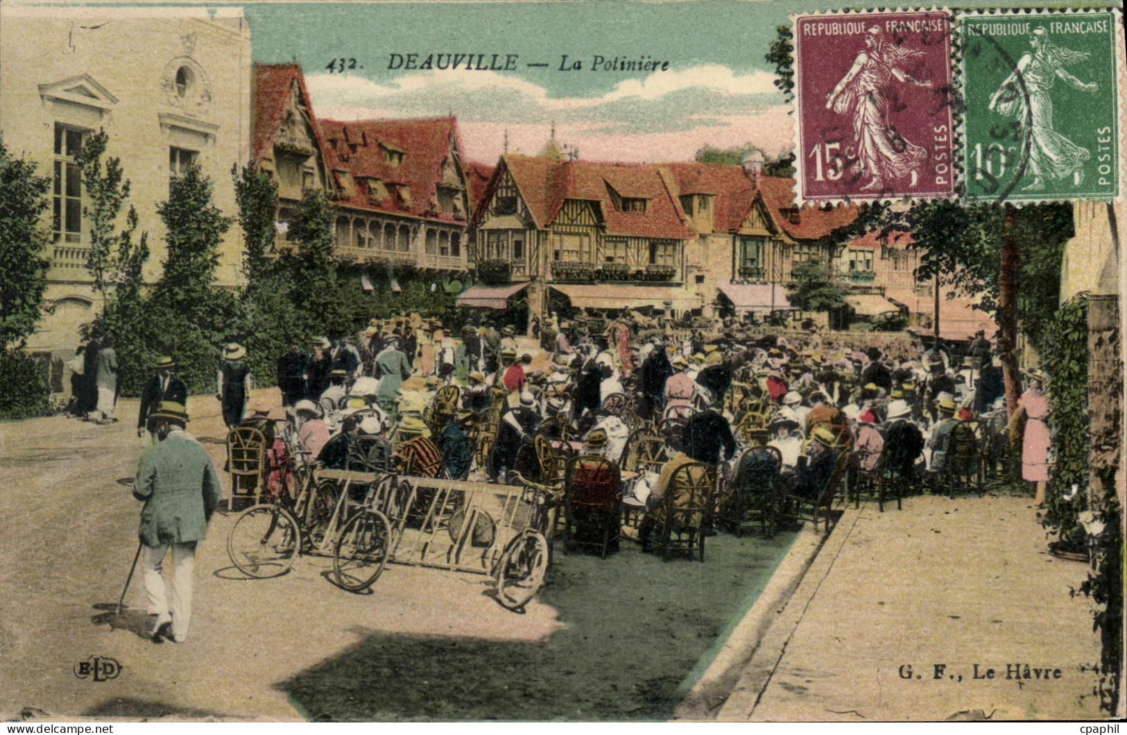CPA Deauville La potiniere