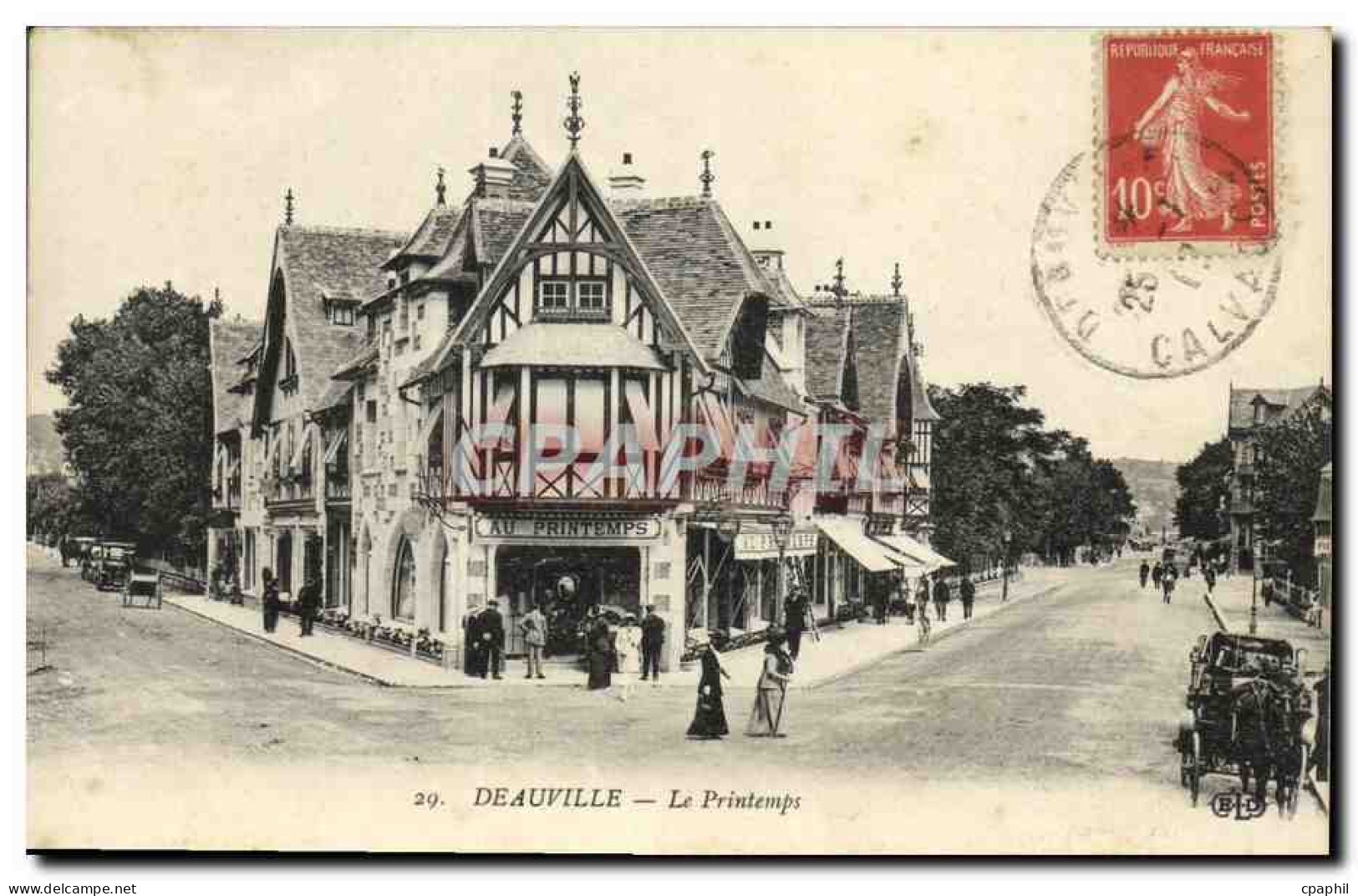 CPA Deauville Le Printemps