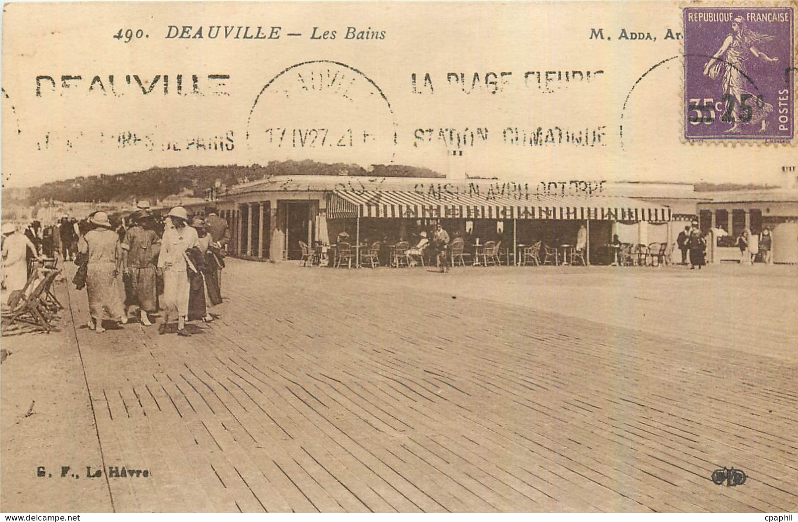 CPA Deauville Les Bains