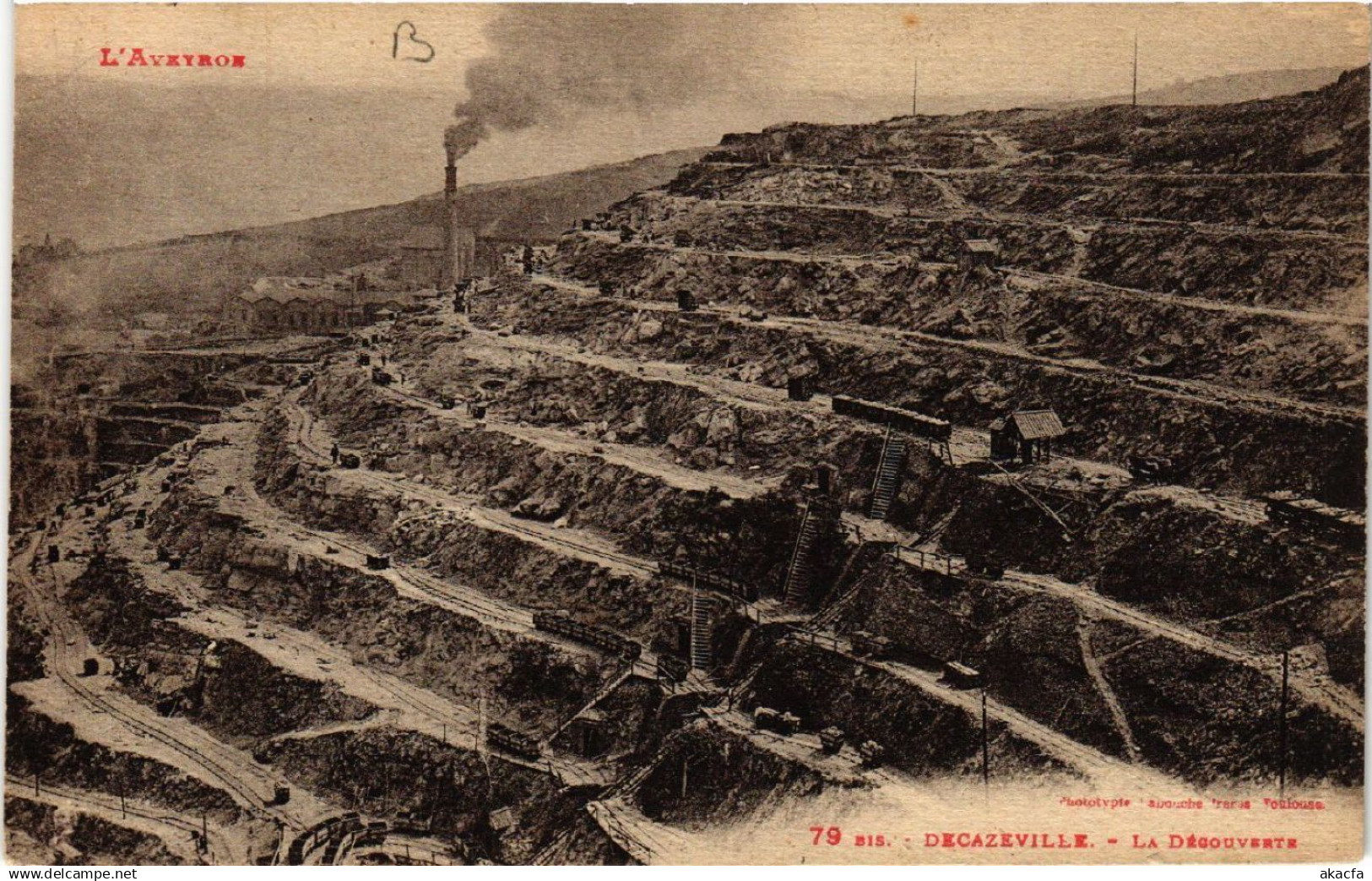 CPA DECAZEVILLE - La Decouverte (475112)