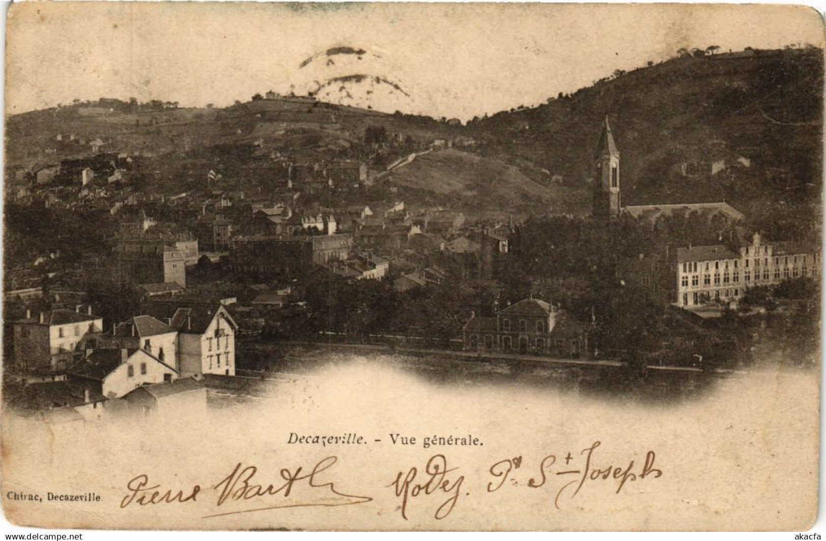 CPA DECAZEVILLE-Vue Générale (261089)