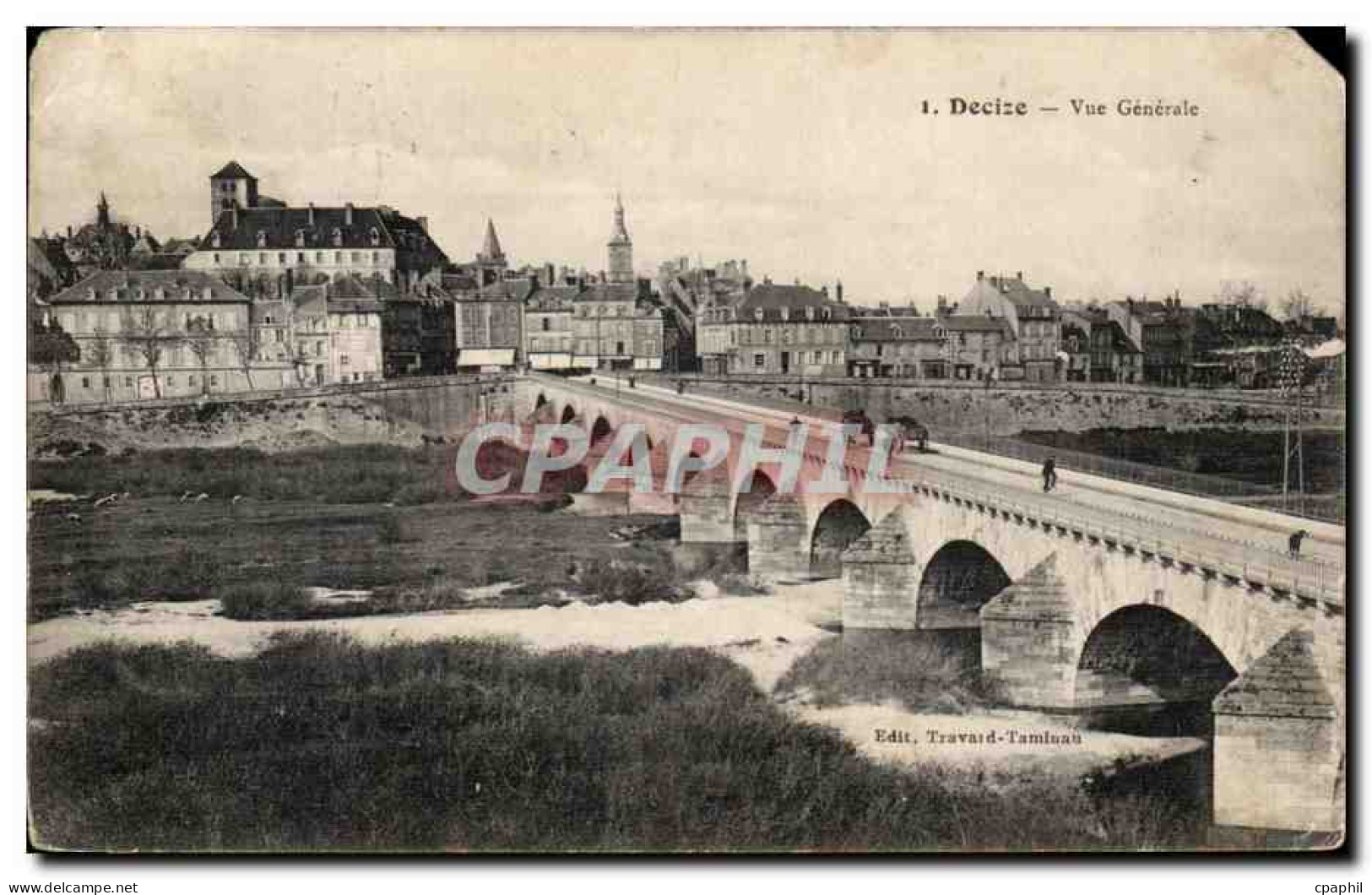 CPA Decize Vue generale