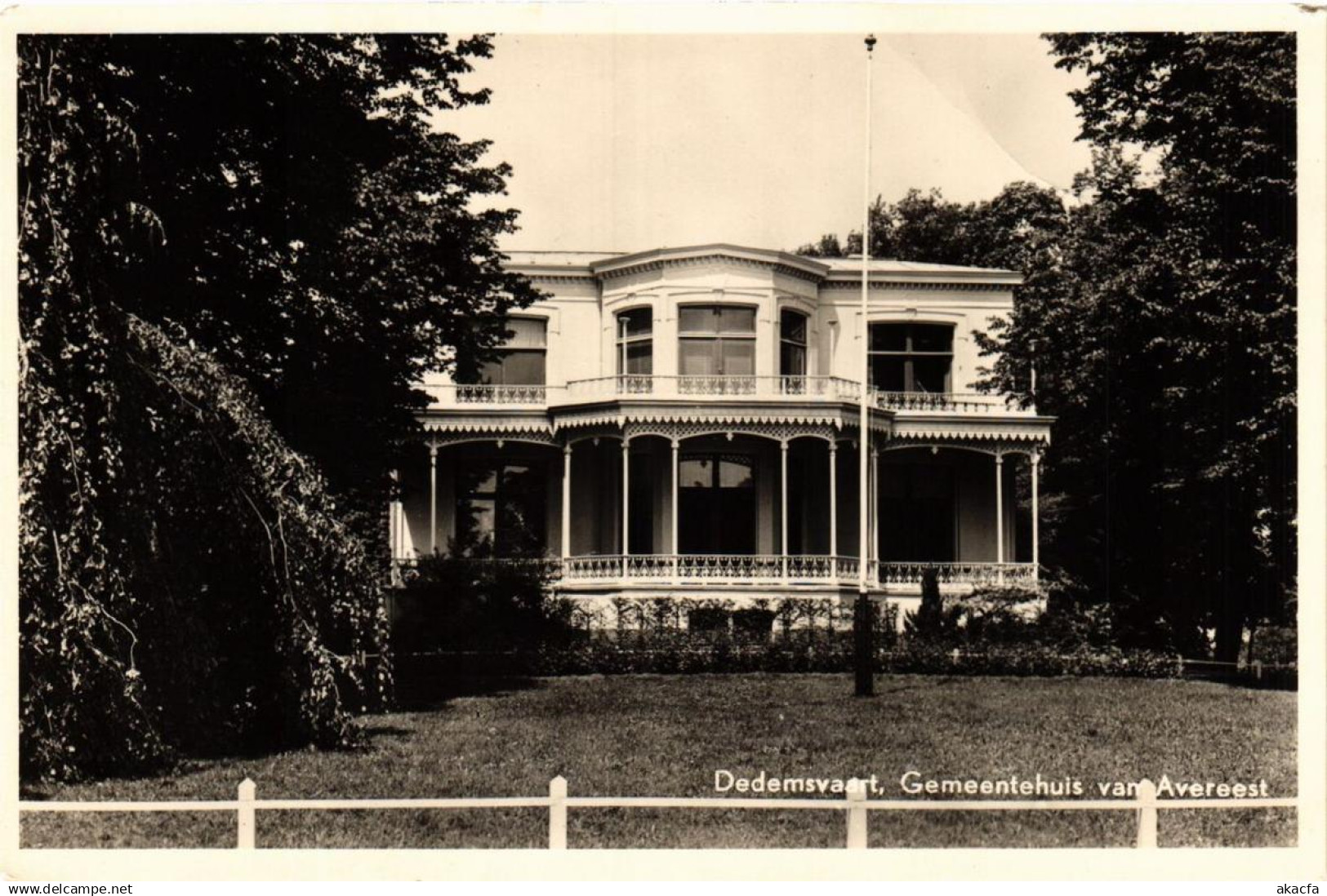 CPA Dedemsvaart Gemeentehuis van Avereest NETHERLANDS (728712)