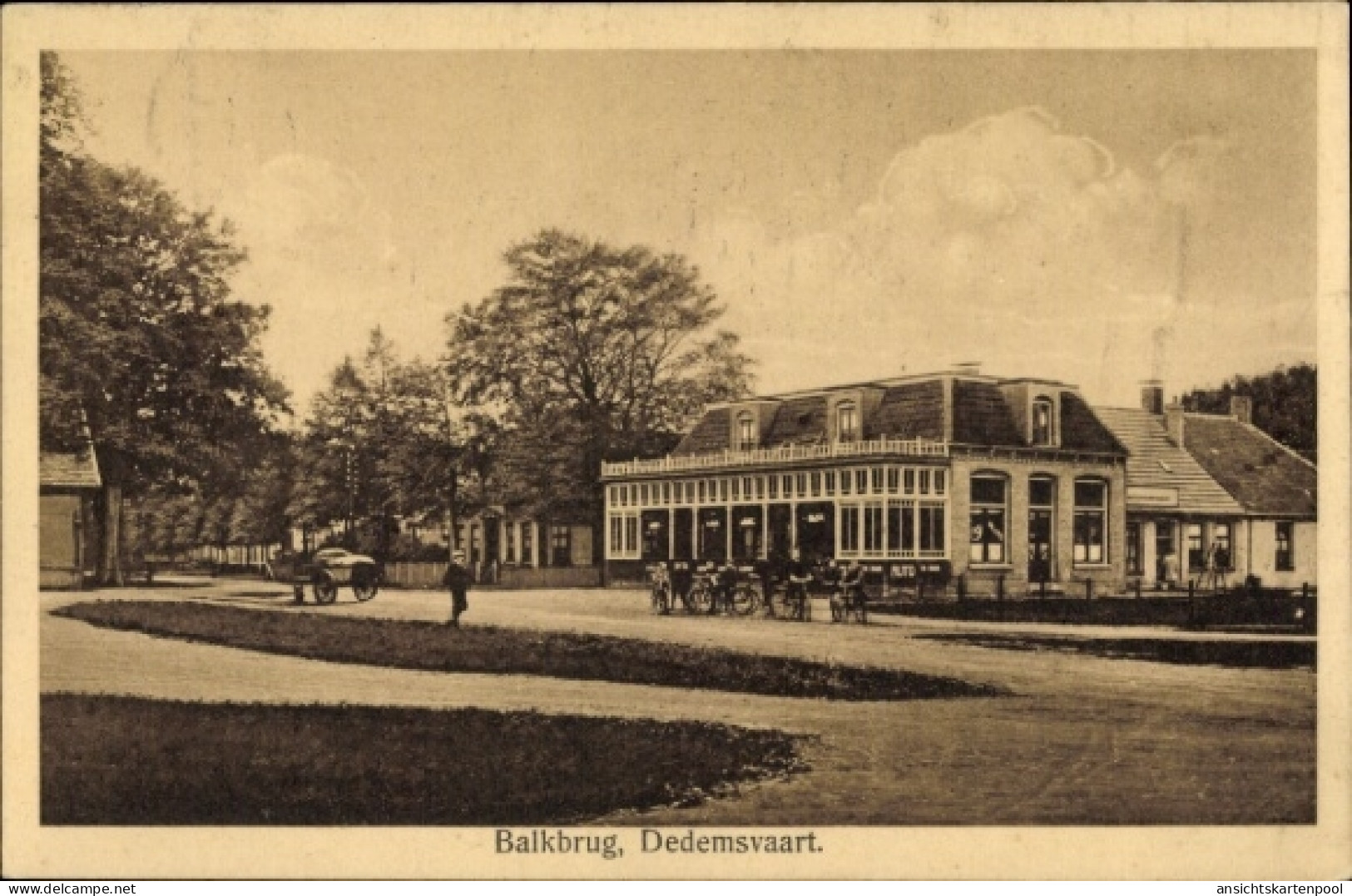 CPA Dedemsvaart Overijssel Niederlande, Balkbrug