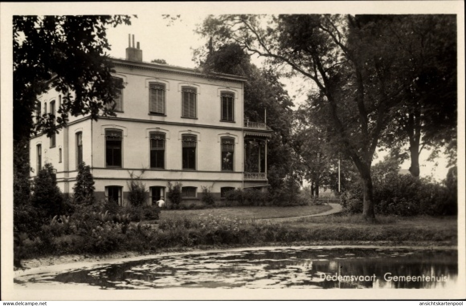 CPA Dedemsvaart Overijssel Niederlande, Gemeentehuis
