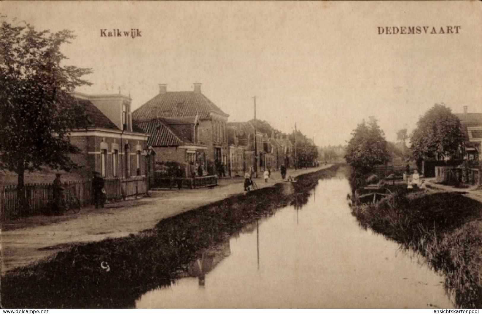 CPA Dedemsvaart Overijssel Niederlande, Kalkwijk