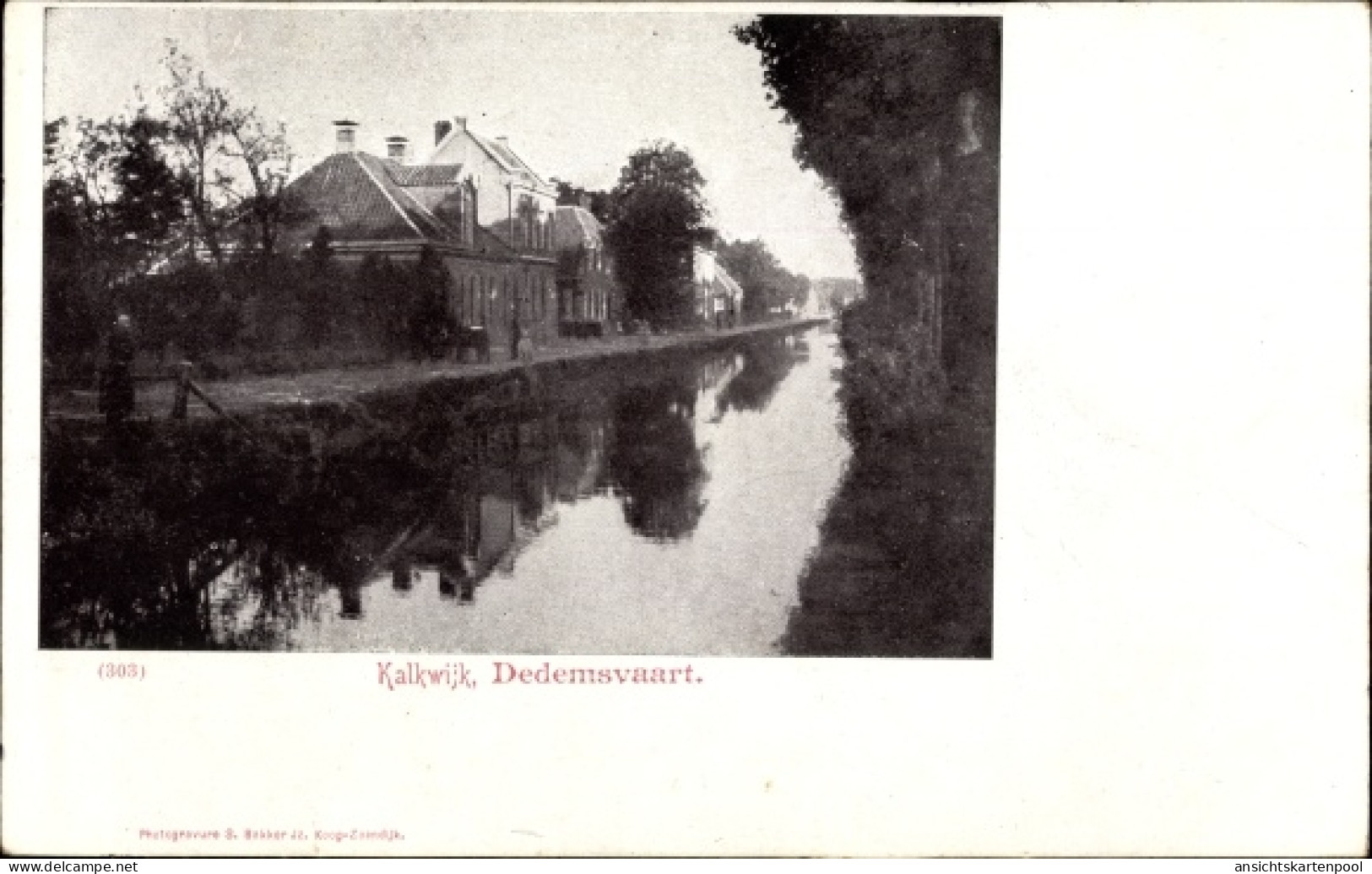 CPA Dedemsvaart Overijssel Niederlande, Kalkwijk