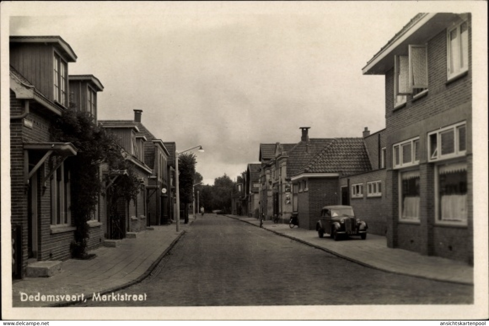 CPA Dedemsvaart Overijssel Niederlande, Marktstraat