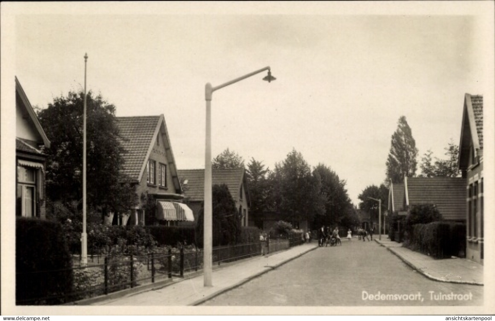 CPA Dedemsvaart Overijssel Niederlande, Tuinstraat