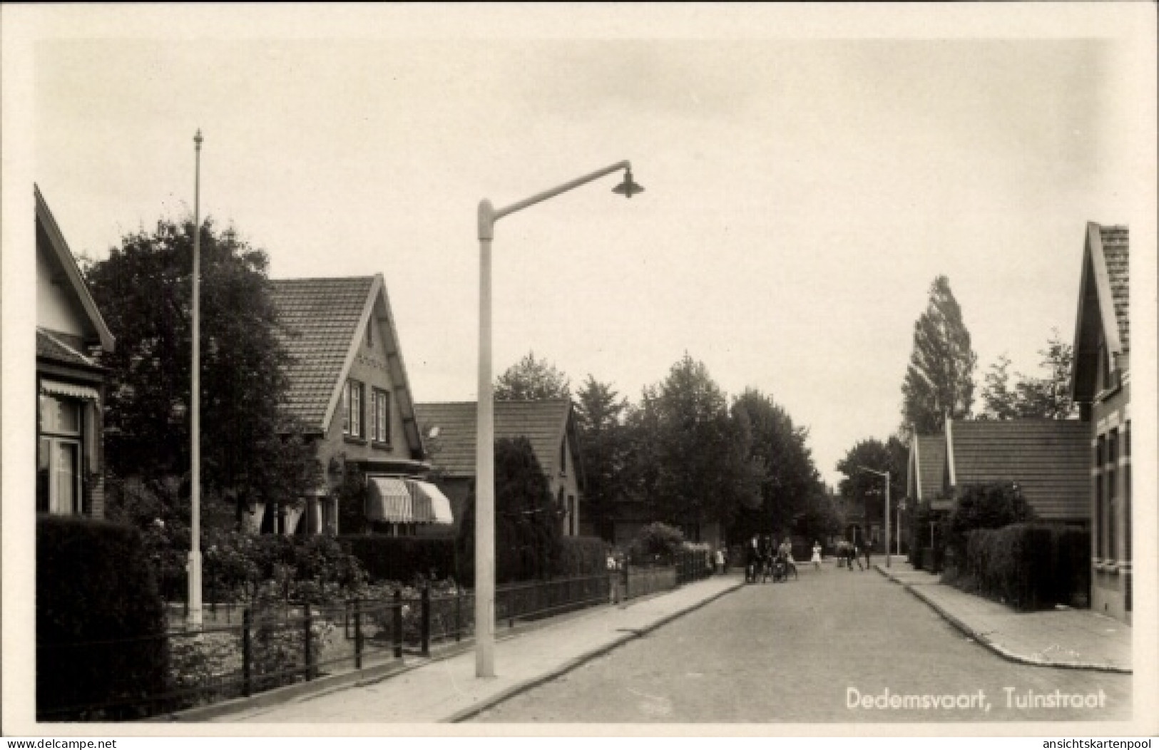 CPA Dedemsvaart Overijssel Niederlande, Tuinstraat