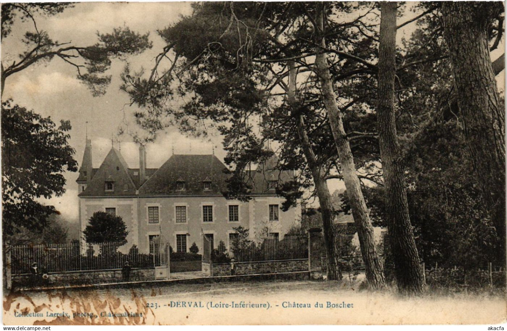 CPA DERVAL - Chateau du Boscher (587729)