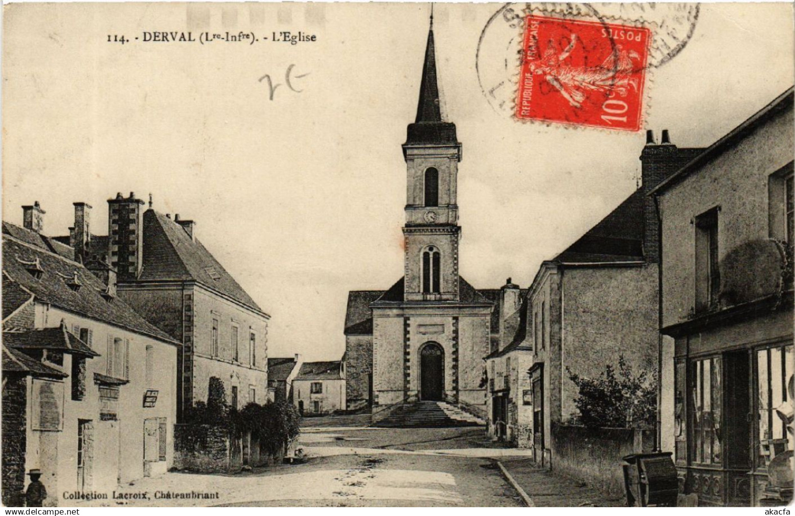 CPA DERVAL - L'Église (587734)
