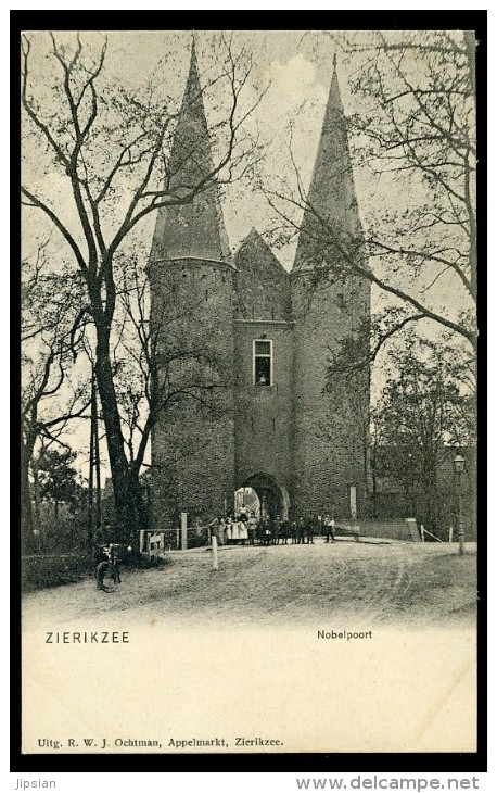 cpa  des Pays Bas Zeeland -- Zierikzee Nobelpoort      SEPT11