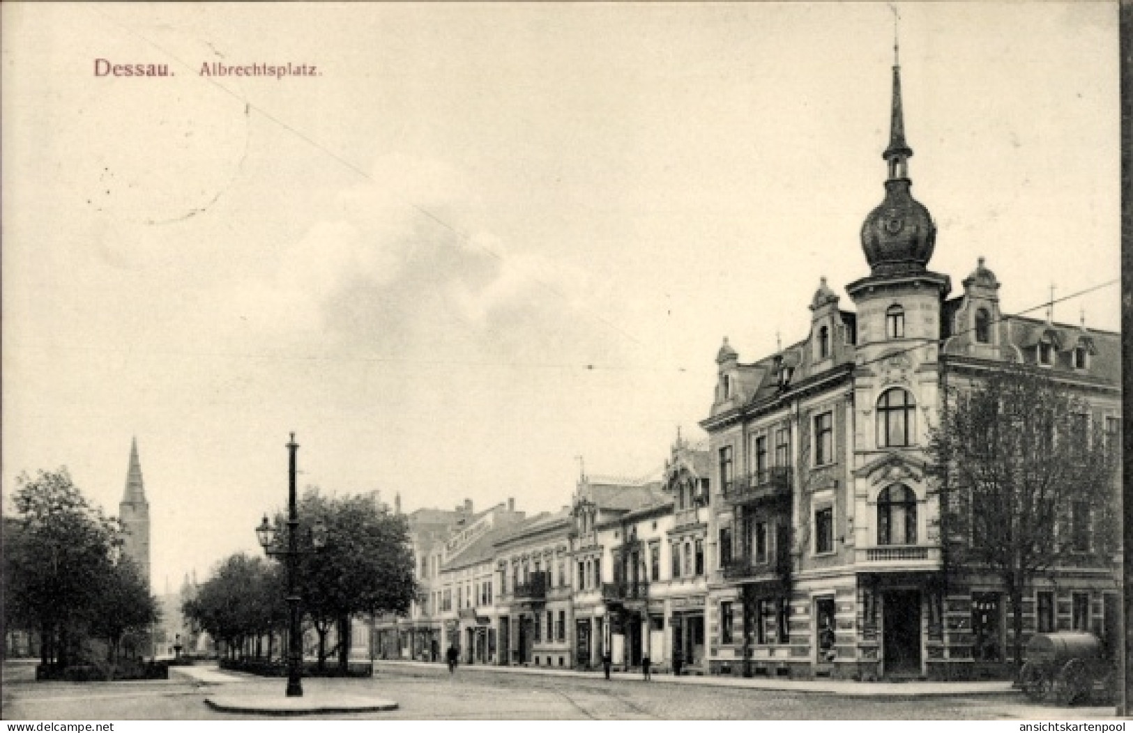 CPA Dessau in Saxe Anhalt, Albrechtsplatz