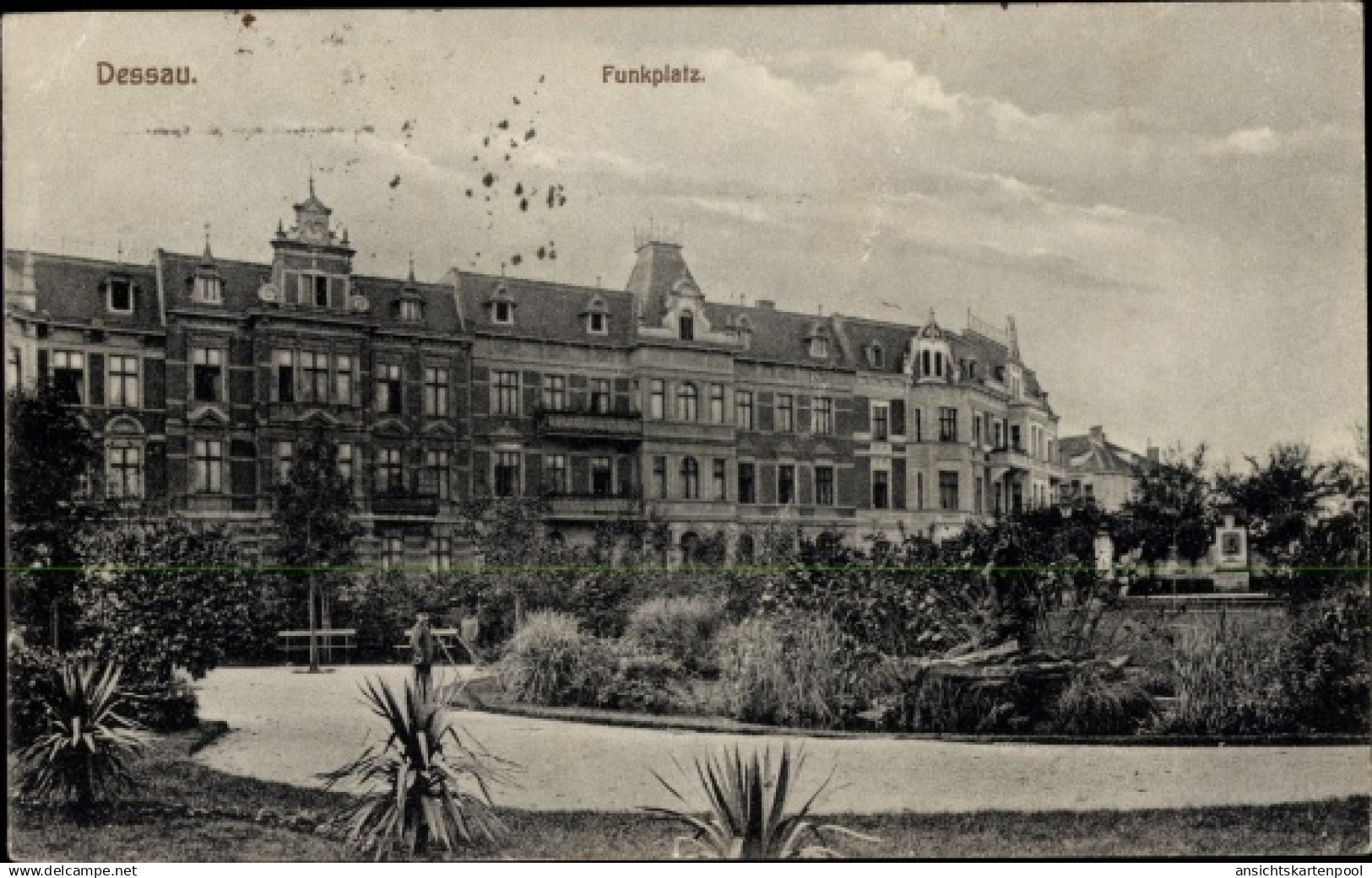 CPA Dessau in Saxe Anhalt, Funkplatz