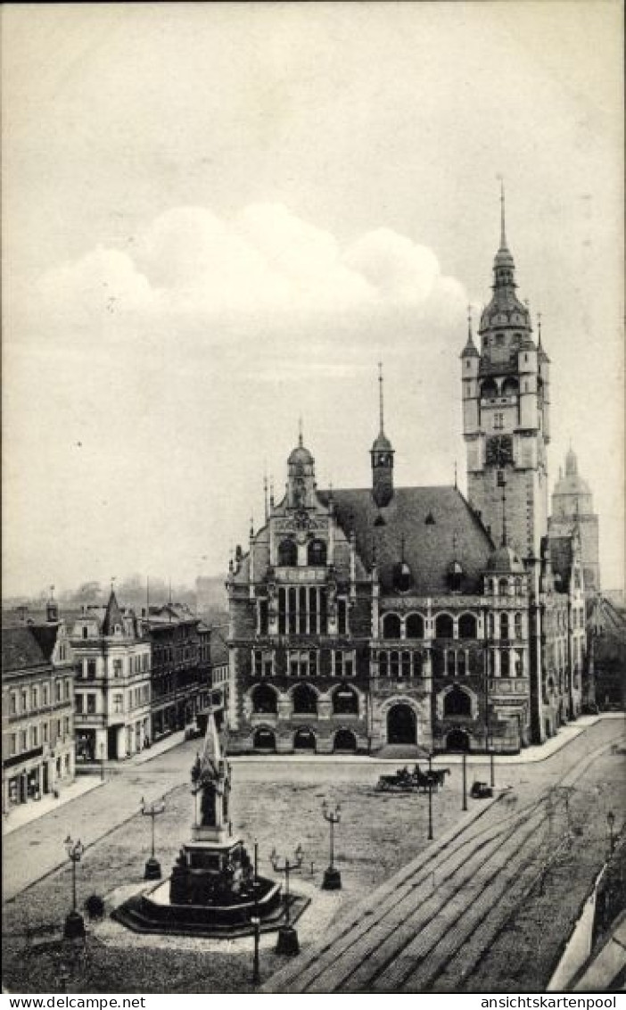 CPA Dessau in Saxe Anhalt, Rathaus