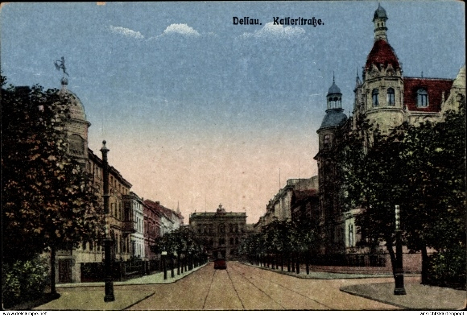 CPA Dessau Saxe Anhalt, Kaiserstraße