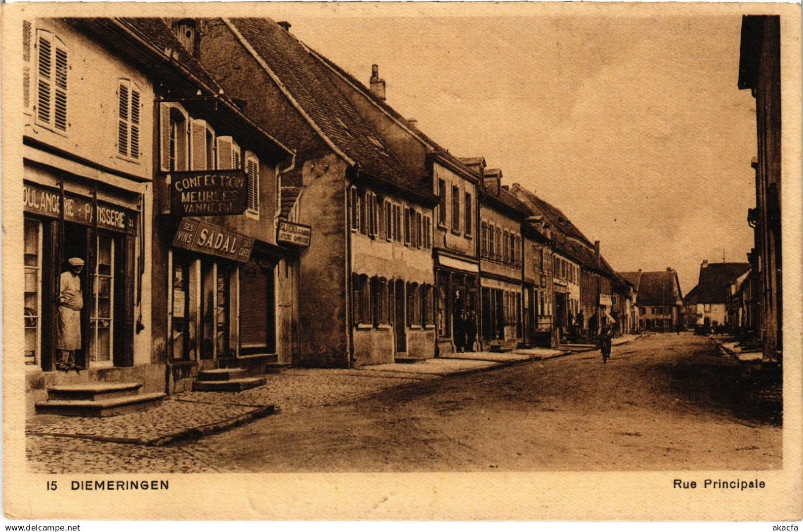 CPA Diemeringen Rue Principale (1392131)