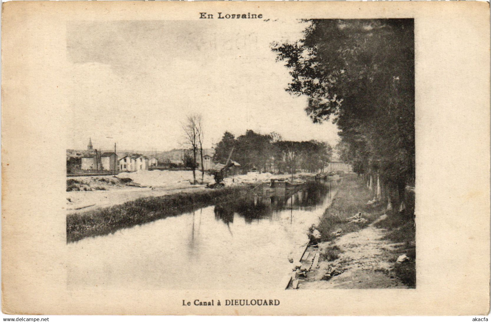 CPA Dieulouard le canal (1470485)