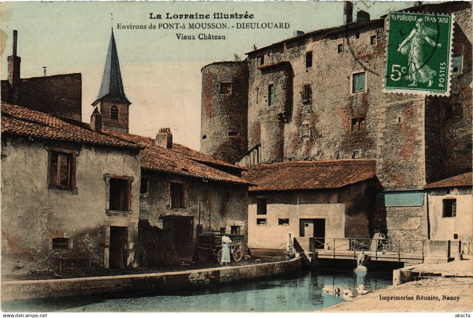 CPA Dieulouard le chateau (1467484)