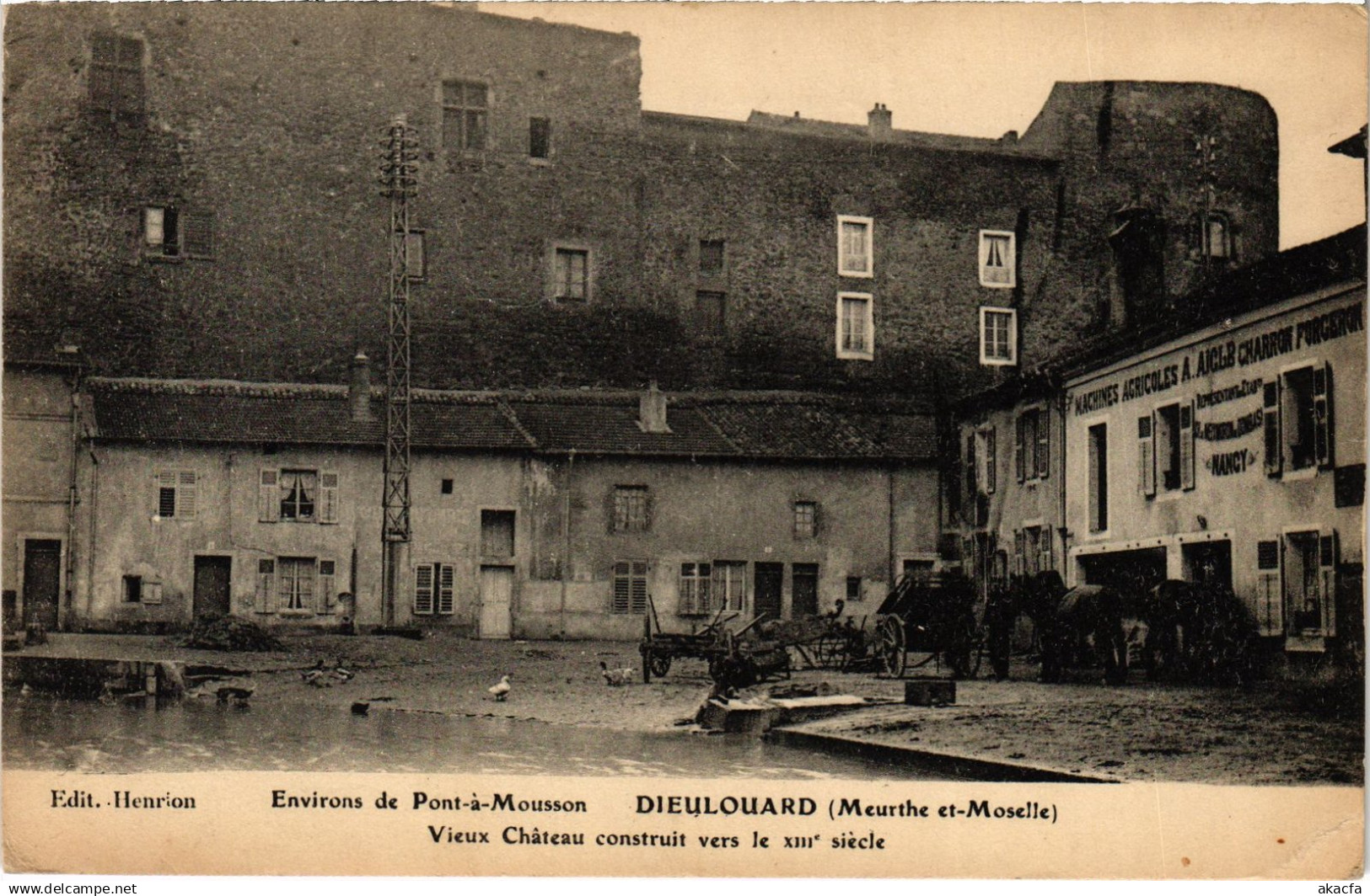CPA Dieulouard le chateau (1467832)