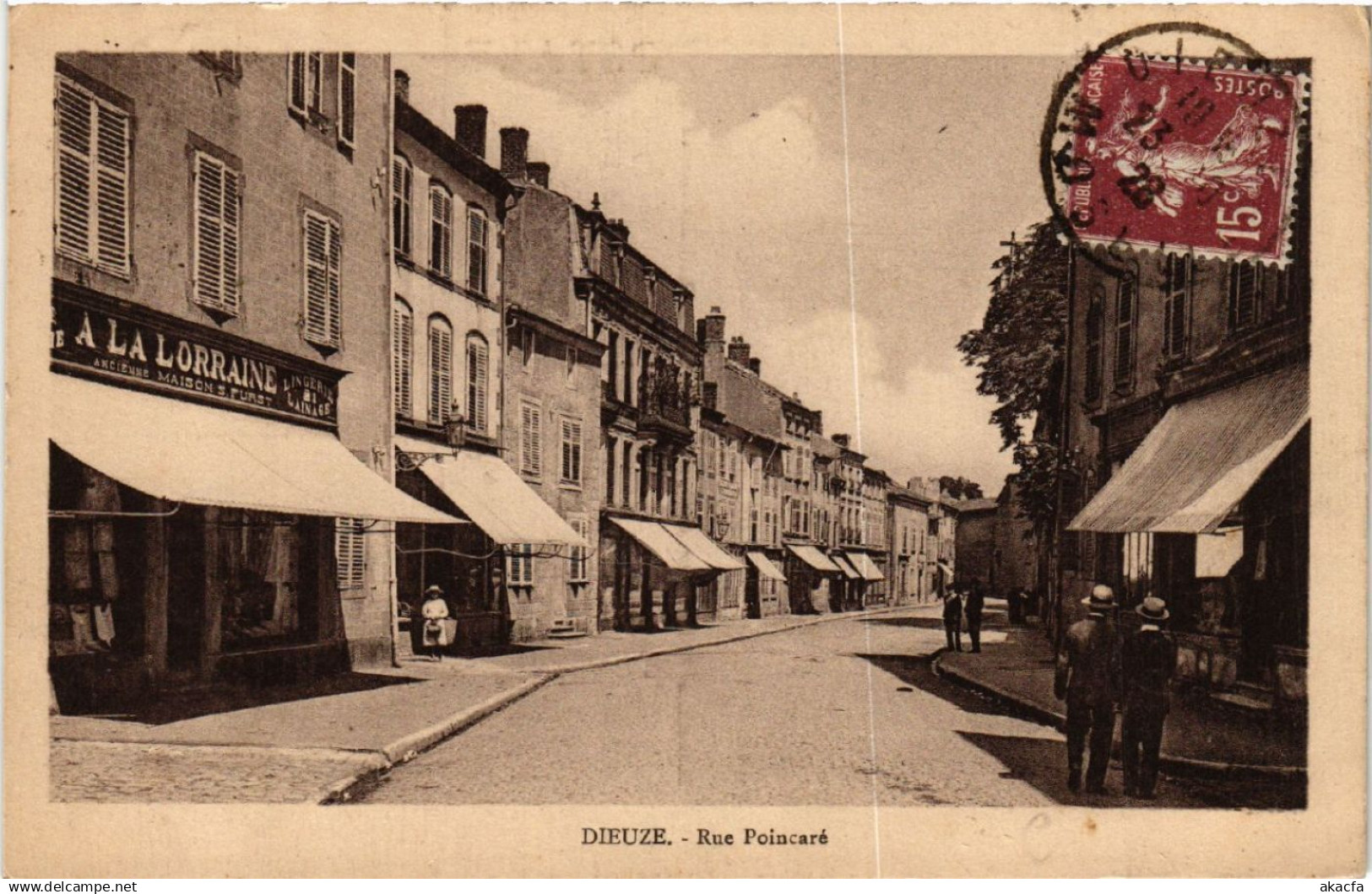 CPA Dieuze - Rue Poincare (651083)