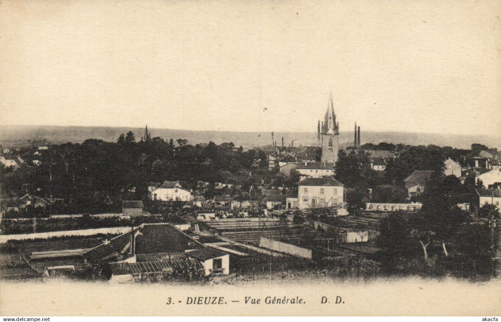 CPA DIEUZE Vue générale (170006)