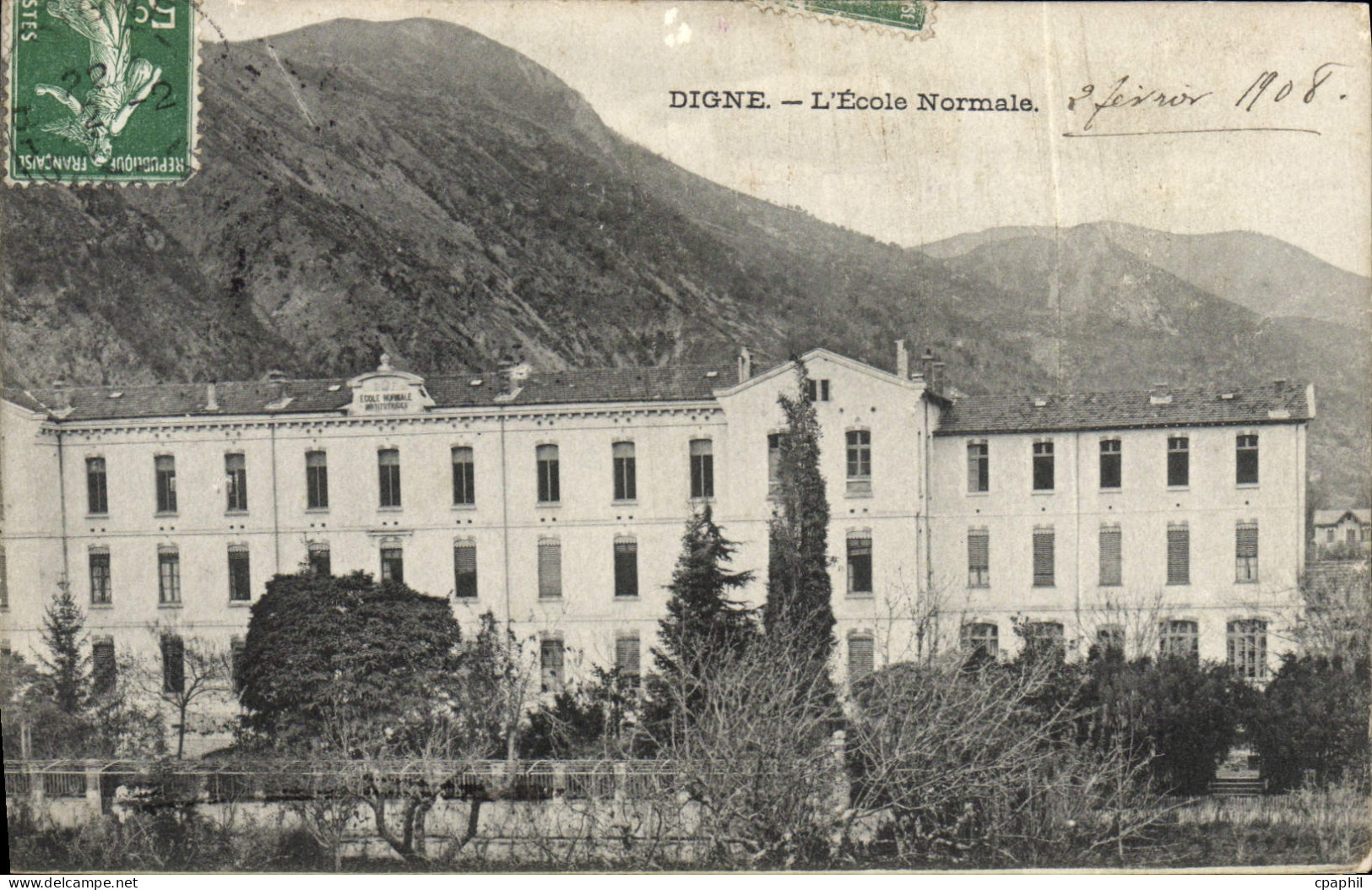 CPA Digne L'Ecole Normale