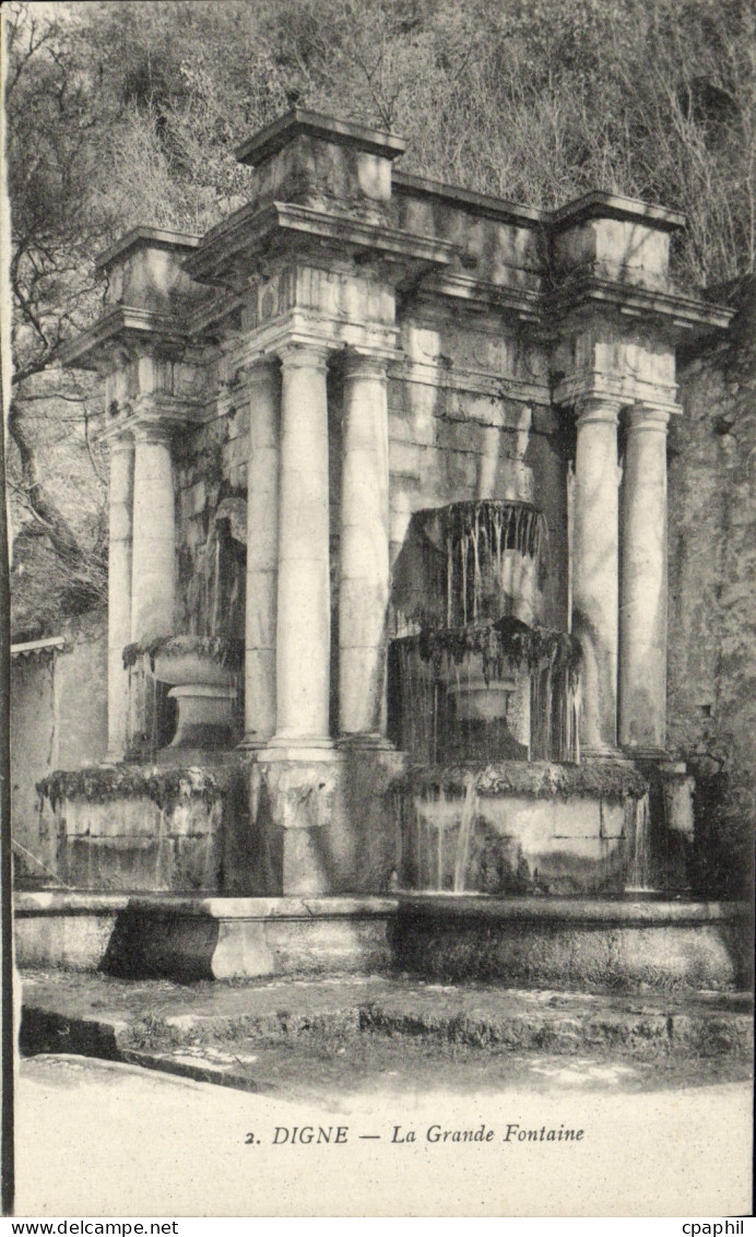 CPA Digne La Grande Fontaine