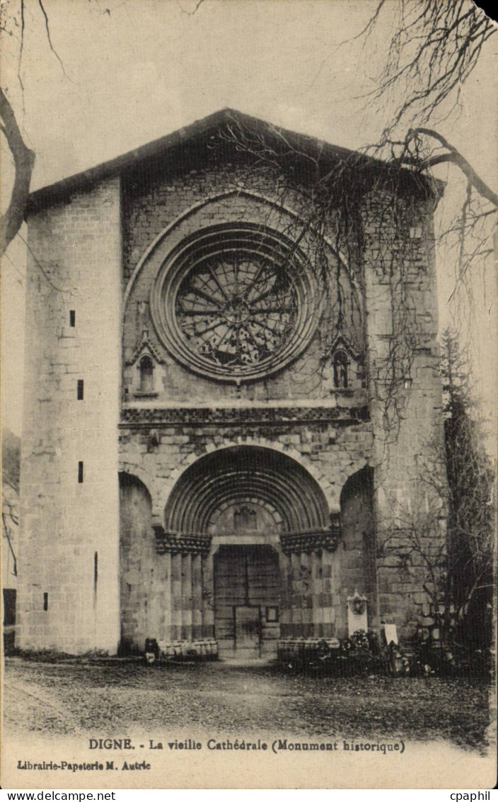 CPA Digne La vieille cathedrale