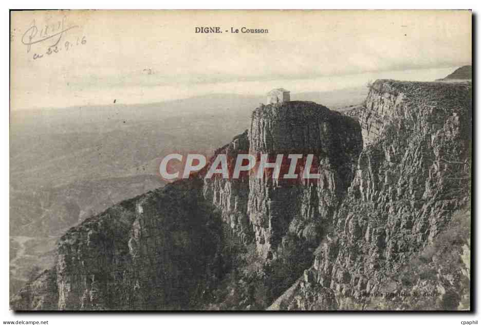 CPA Digne Le Cousson