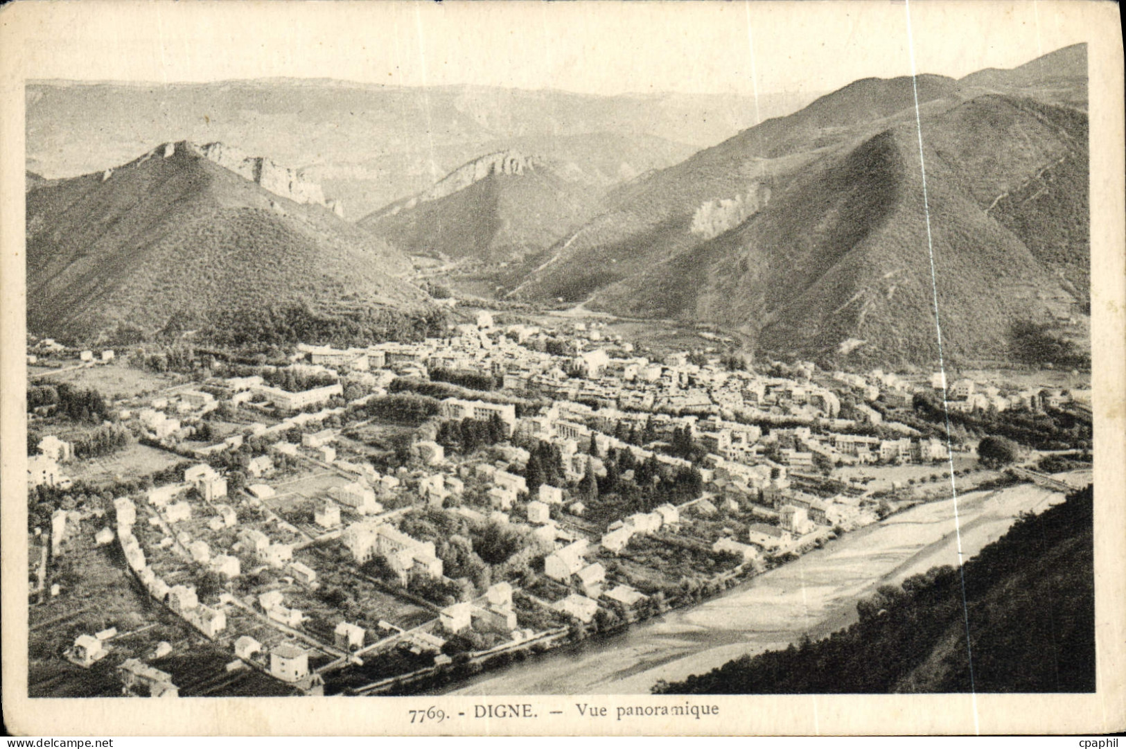 CPA Digne Vue Panoramique