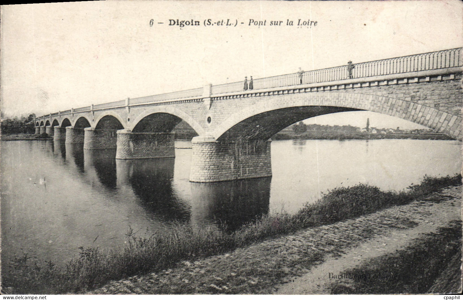 CPA Digoin Pont Sur La Loire
