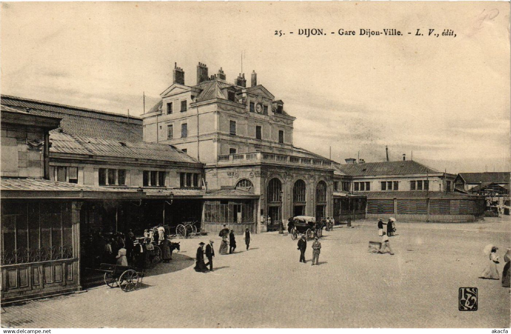 CPA DIJON - Gare DIJON-Ville (633726)
