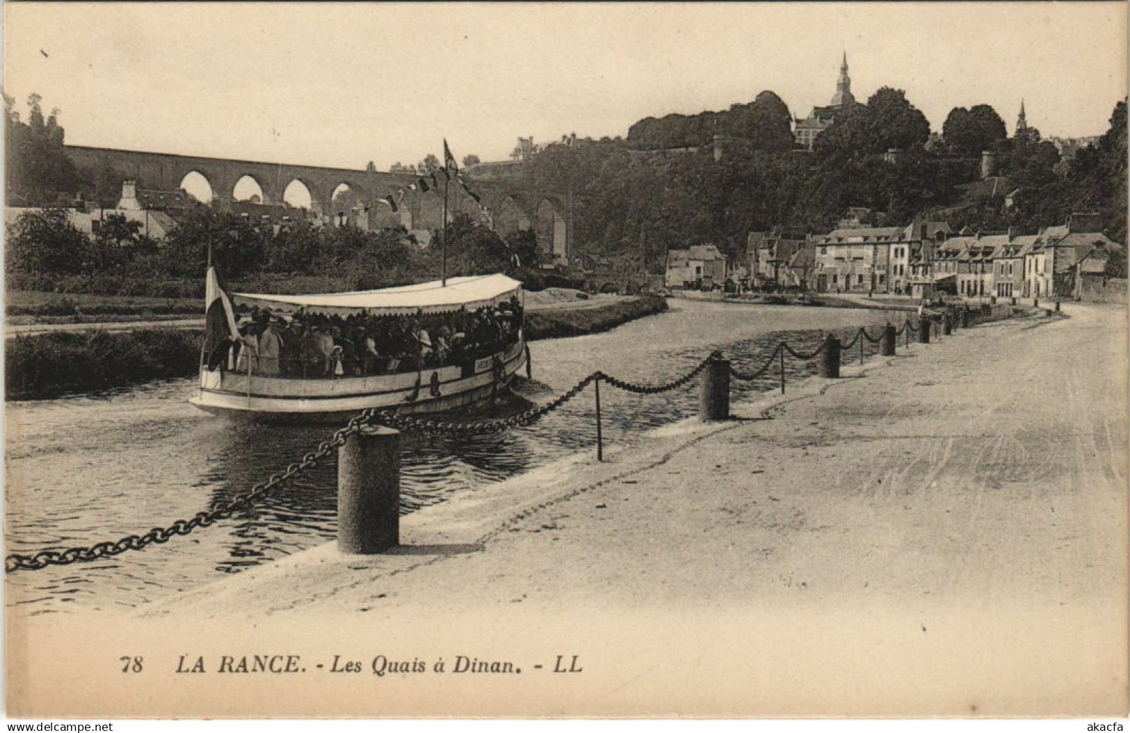 CPA DINAN La Rance - Les Quais a Dinan (1148081)
