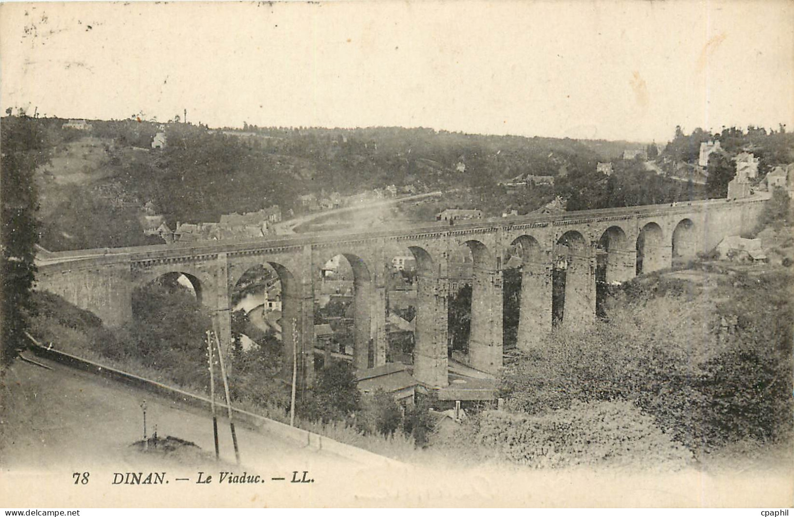 CPA DINAN-Le viaduc