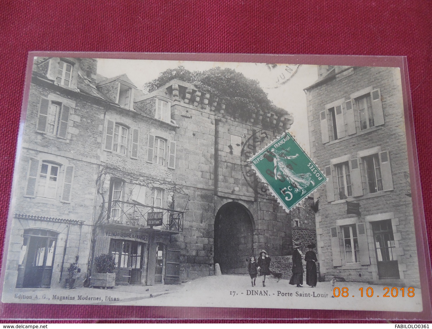 CPA - Dinan - Porte Saint-Louis