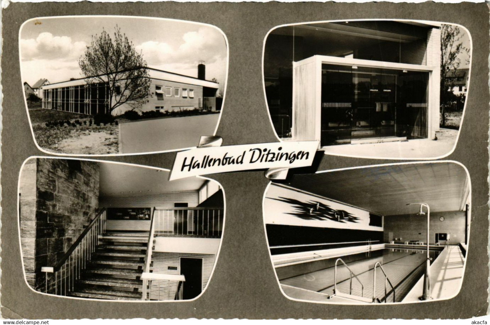 CPA Ditzingen Hallenbad GERMANY (932176)