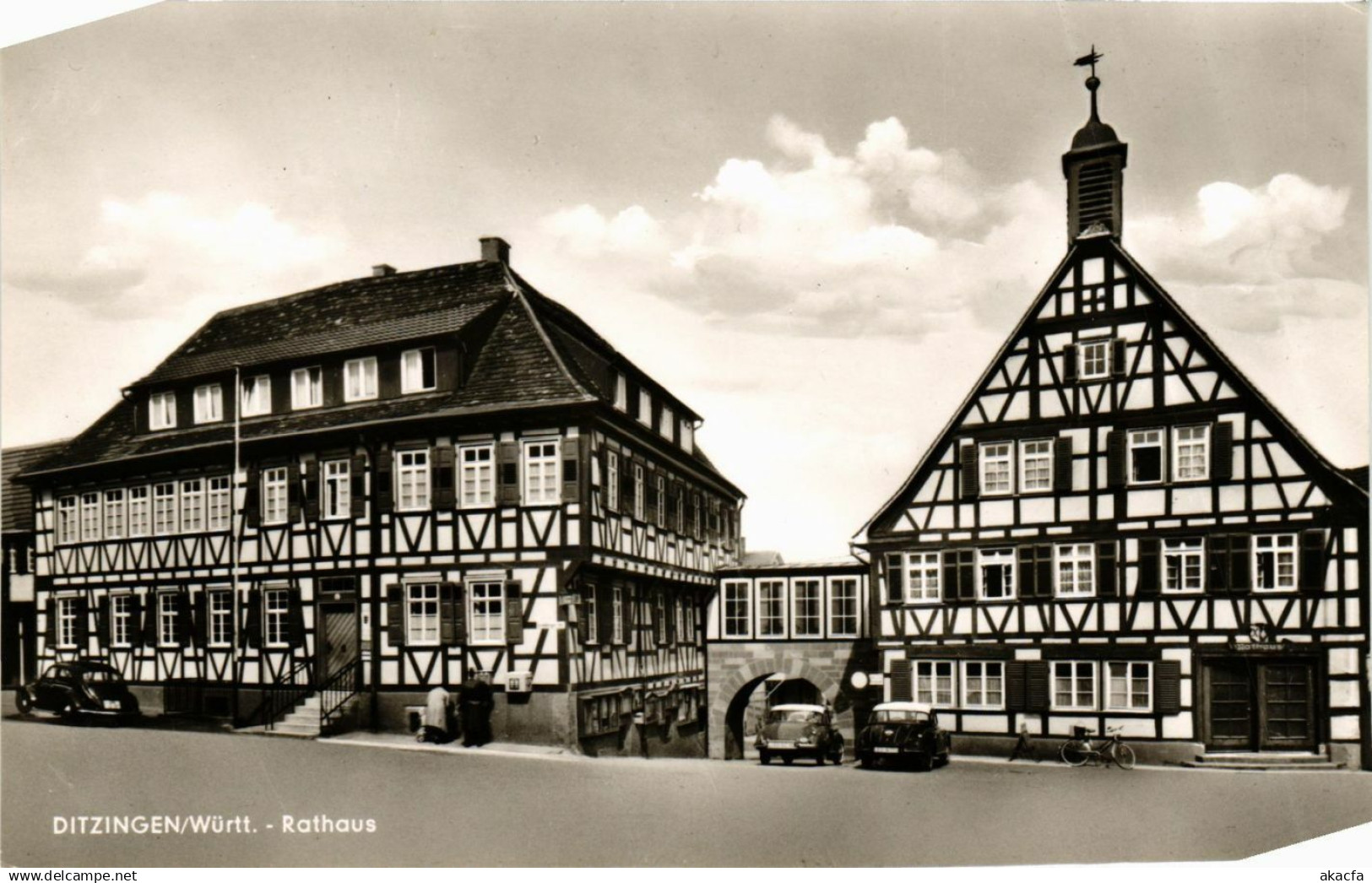 CPA Ditzingen Rathaus GERMANY (932175)