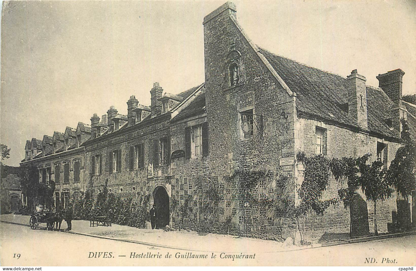 CPA Dives Hostellerie de Guillaume le Conquerant