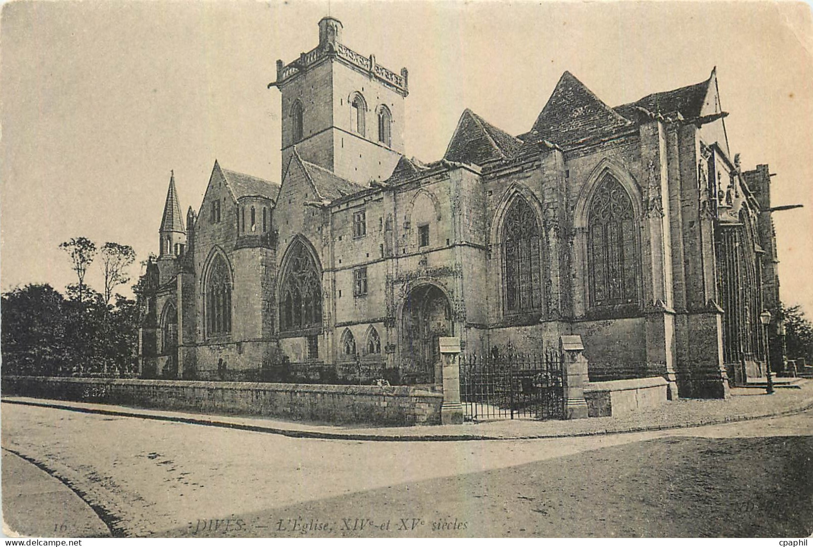 CPA Dives l'Eglise