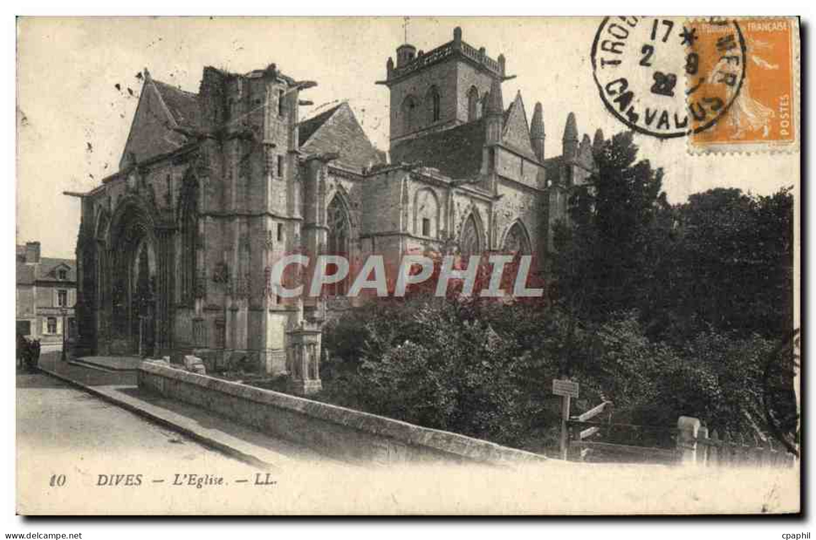 CPA Dives L'Eglise