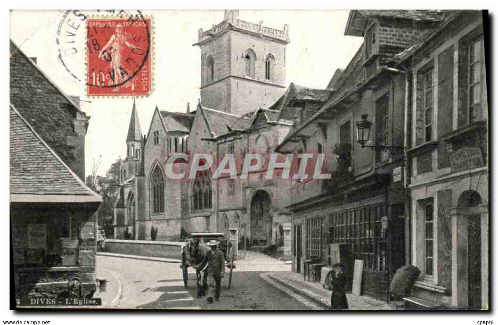 CPA Dives L Eglise