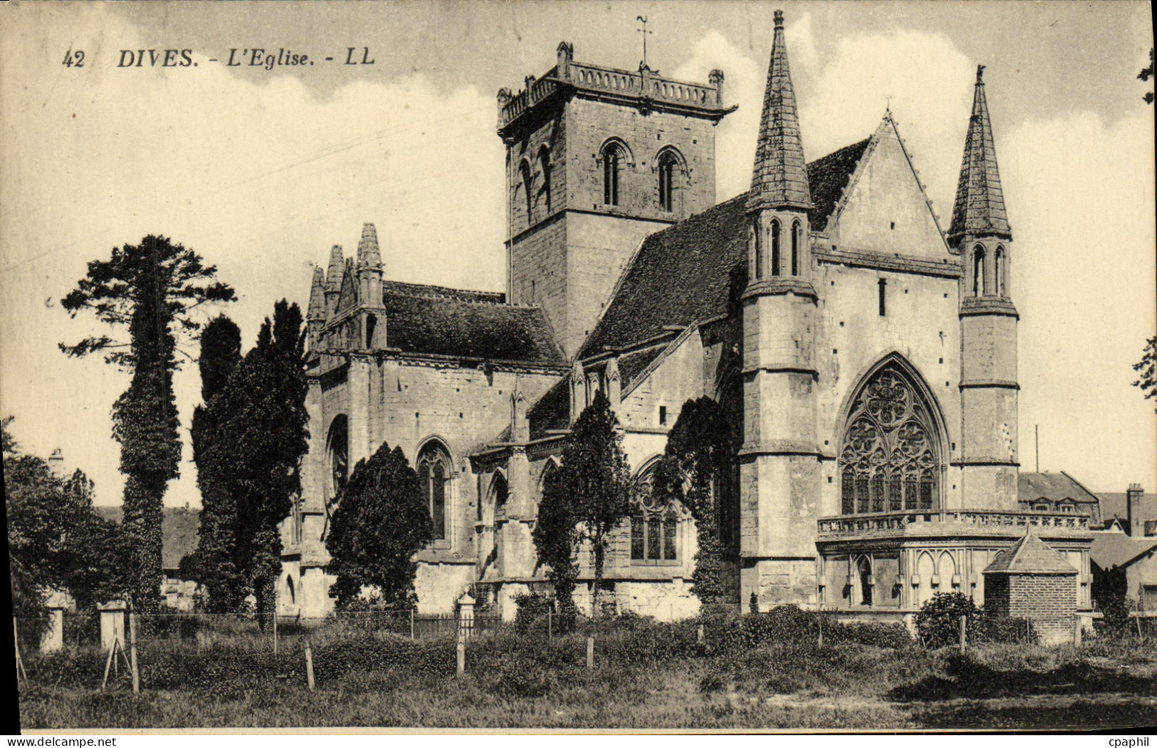 CPA Dives L Eglise